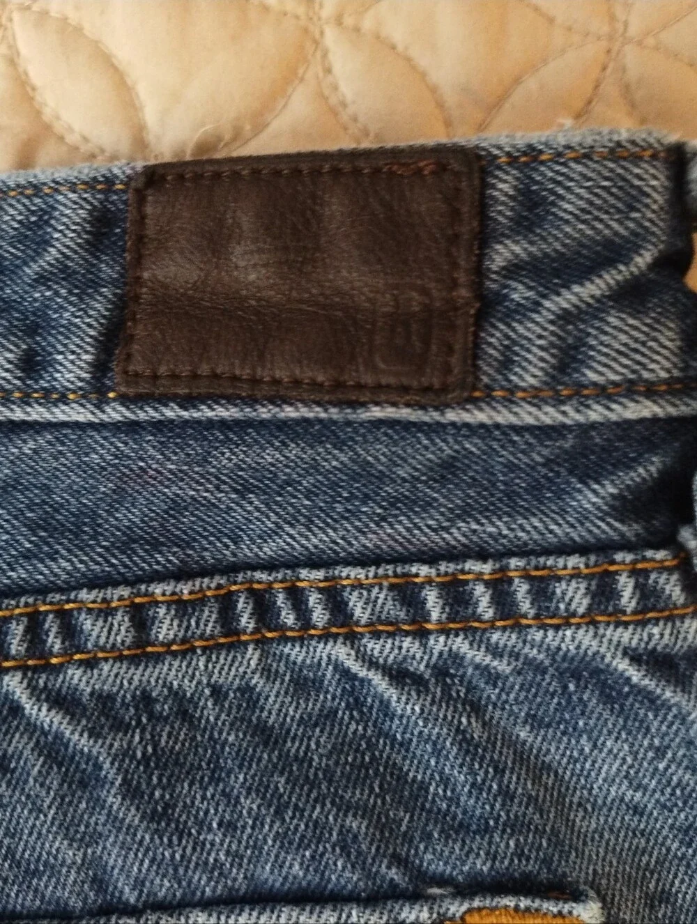 Lands End 90s Vintage Relaxed Fit Jeans Medium Wash